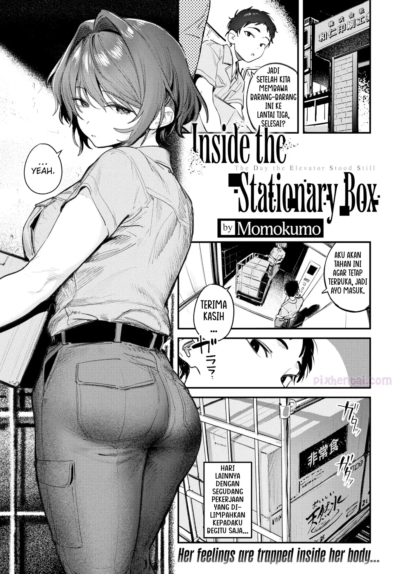 Komik hentai xxx manga sex bokep Seishi shita Hako no Naka de 1